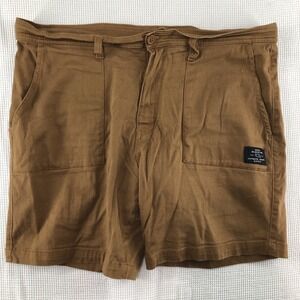 Tony hawk shorts men's 38 brown stretch authentic quality goods